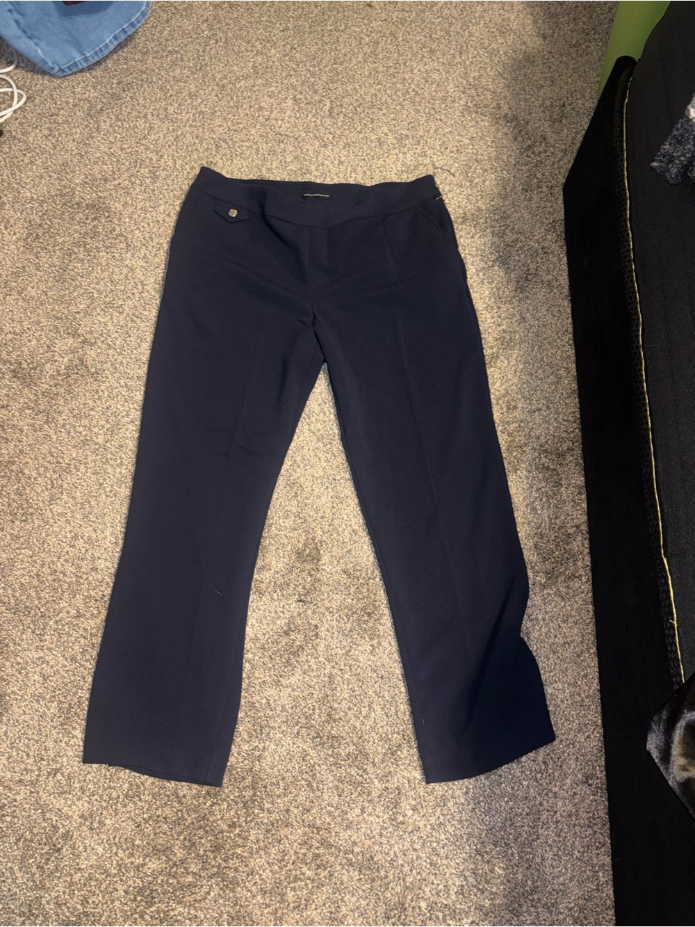 Counterparts Women’s Navy Straight-Leg Dress Pants size 16
